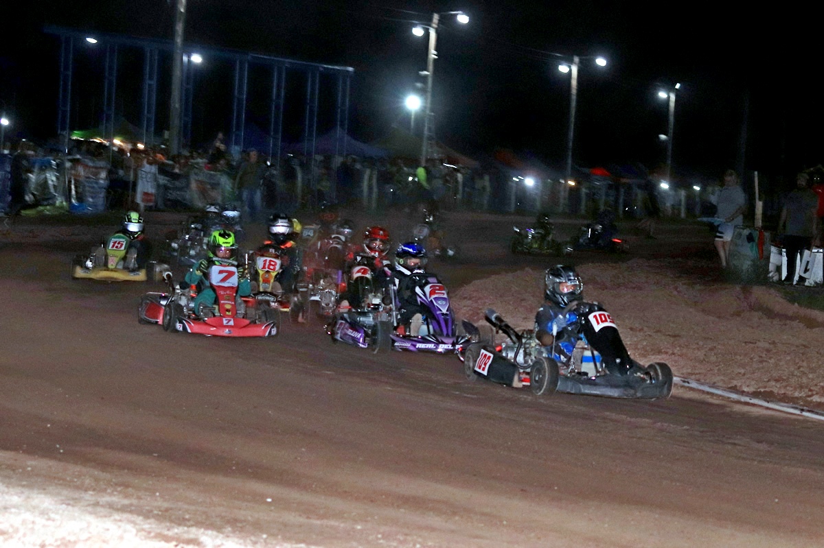 karting noche abajo