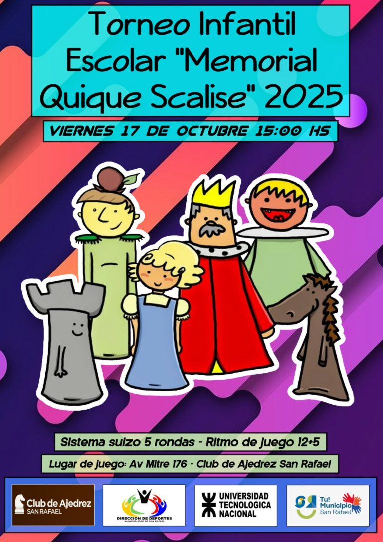 Torneo infantil escolar de ajedrez
