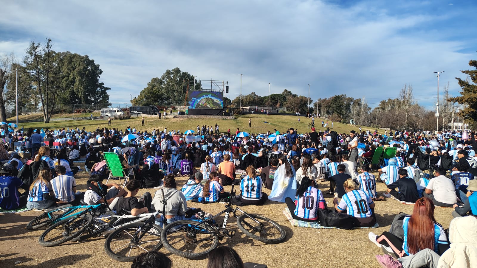 Argentina vs. España: en pantalla gigante y con la ilusión intacta