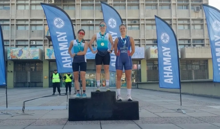 Protagonismo sanrafaelino en el Duatlón Ciudad de Mendoza