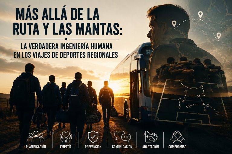 Más allá de la ruta y de las mantas: la verdadera ingeniería humana en los viajes de deportes regionales