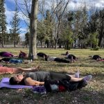 Yoga se sumó a los sábados de súper acción deportiva en el Poli 1
