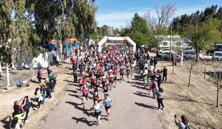 Con récord de participantes, Jaime Prats vivió una multitudinaria carrera solidaria